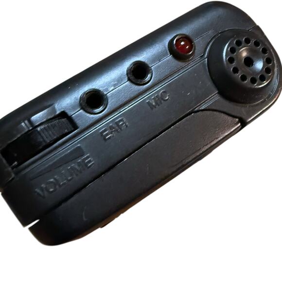 Vintage Olympus Pearlcorder S713 Microcassette Recorder Black VCVA RUNS - Picture 5 of 13